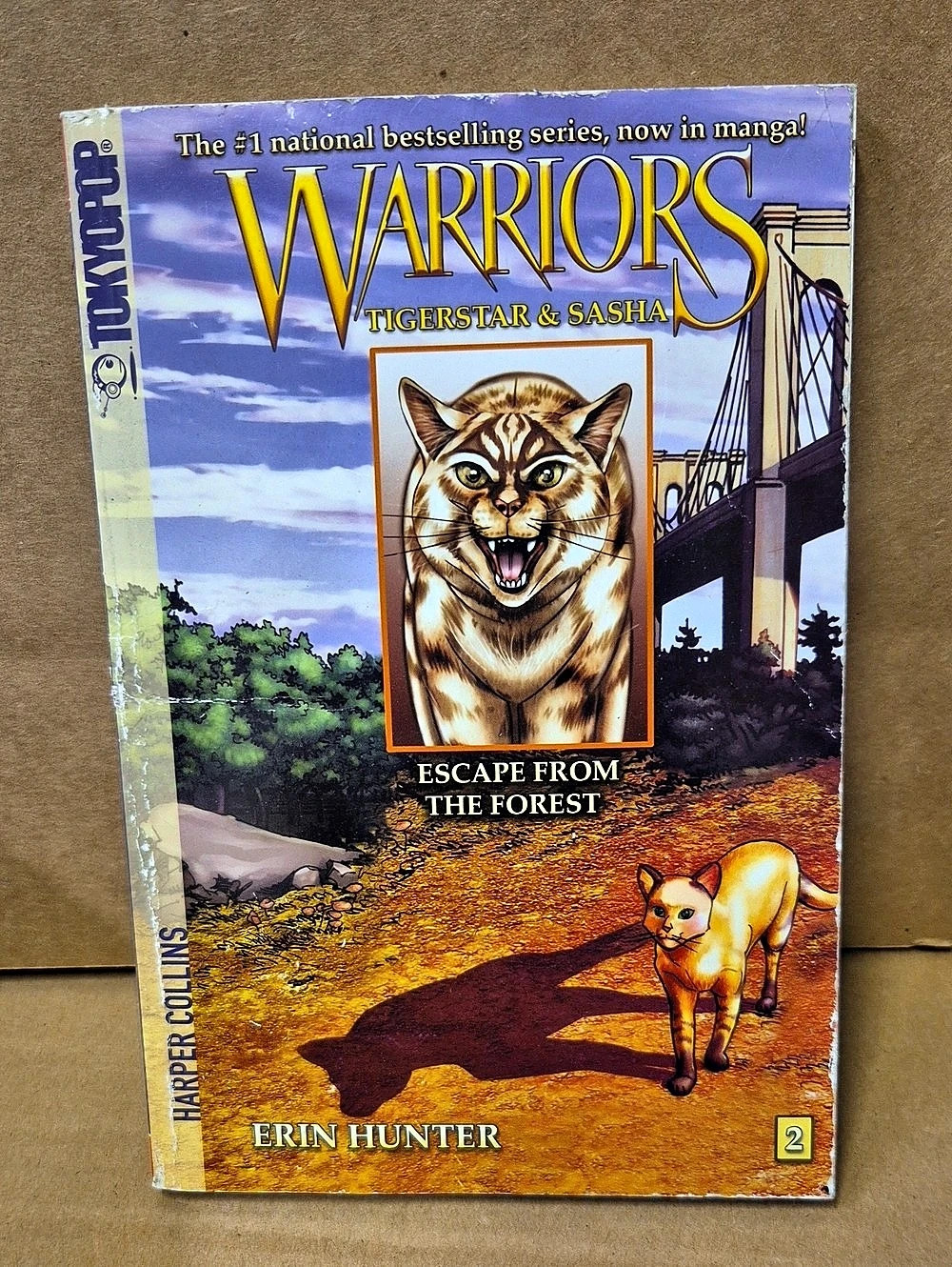 Warriors: Tigerstar and Sasha #2: Escape from the Forest Manga